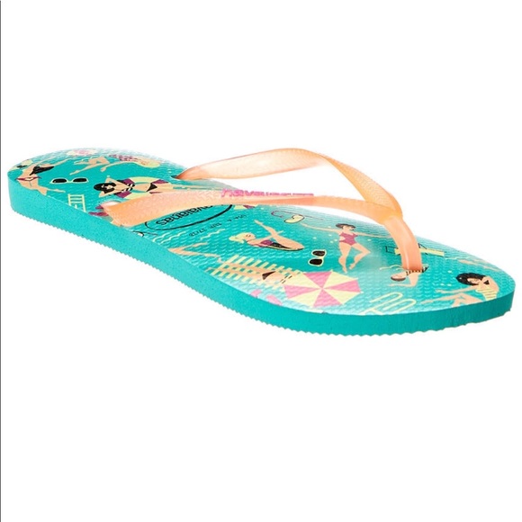 havaianas mint green